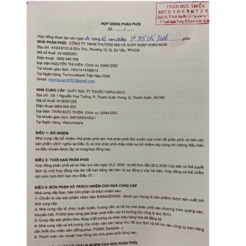 Trùng thảo sâm nhung hộp 34 viên mẫu mới