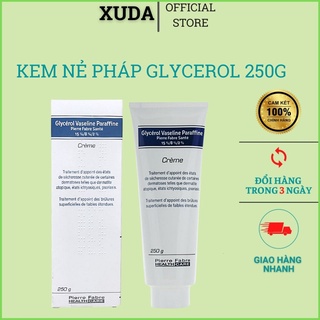 Kem dưỡng da chống nẻ chàm dexeryl Glycerol Vaseline Paraffine creme 250g Pháp