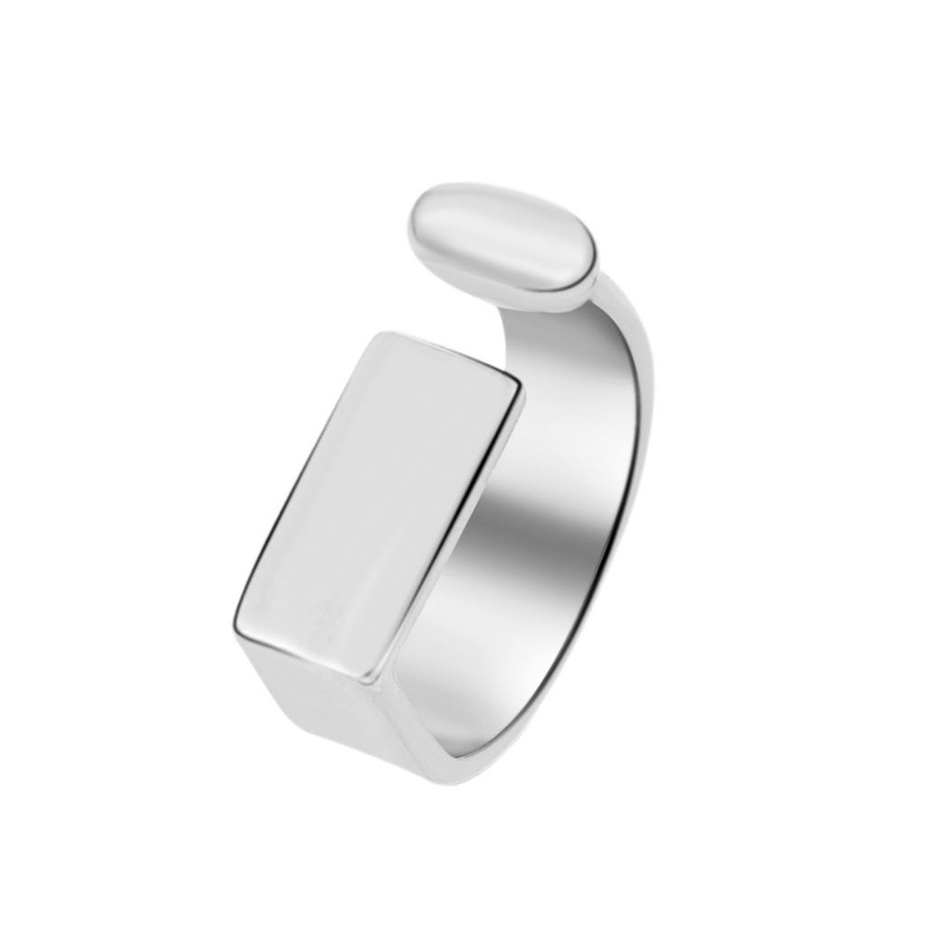 Nhẫn Unisex Hình Chữ U Trọng Lượng Nhẹ Sturdy