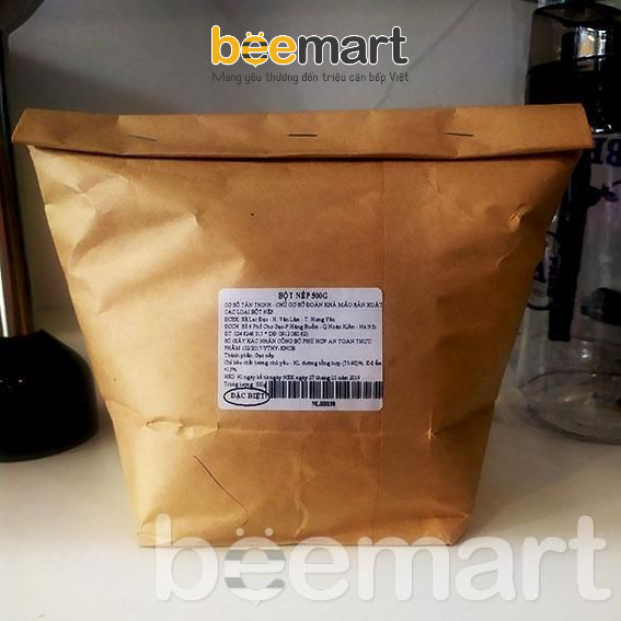 Bột nếp bắc làm bánh trung thu