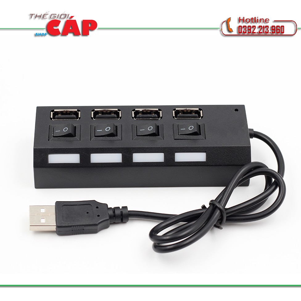 Hub chia cổng USB thành 4 cổng