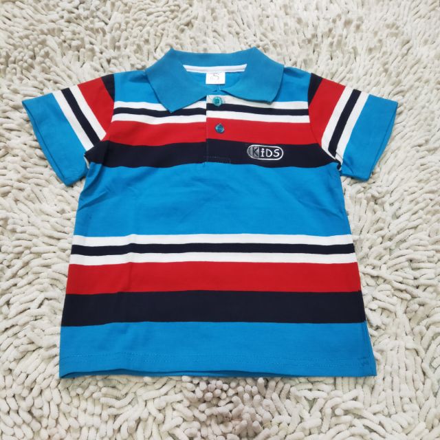 (3-10tuoi)áo phông có cổ kids bé trai