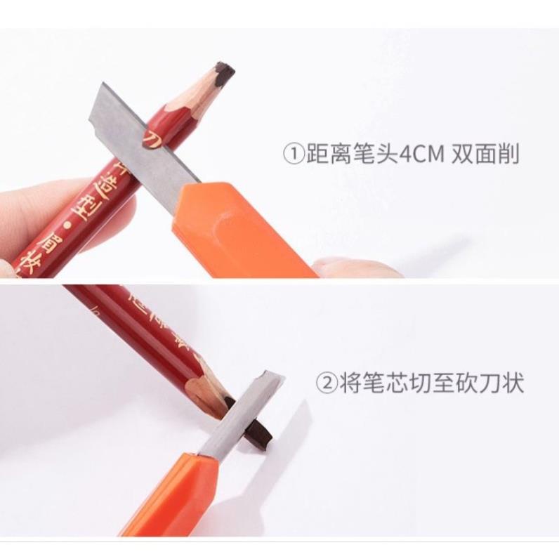 MEIJIANG - Chì đá vẽ sợi lông mày Blade Eyebrow Pen