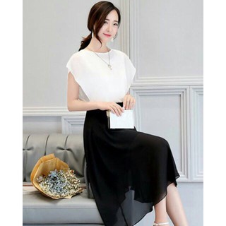 đầm xòe công sở thanh lịch