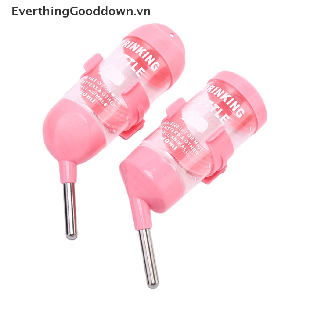Bình Uống Nước 80ml Bằng Nhựa Cho Chuột Hamster