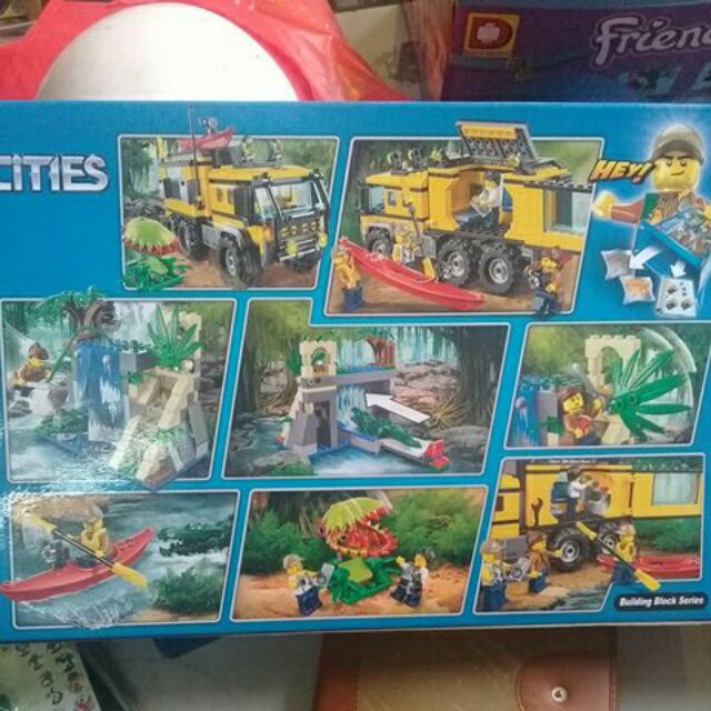 Lego city 10711. Lego thám hiểm rừng xanh.