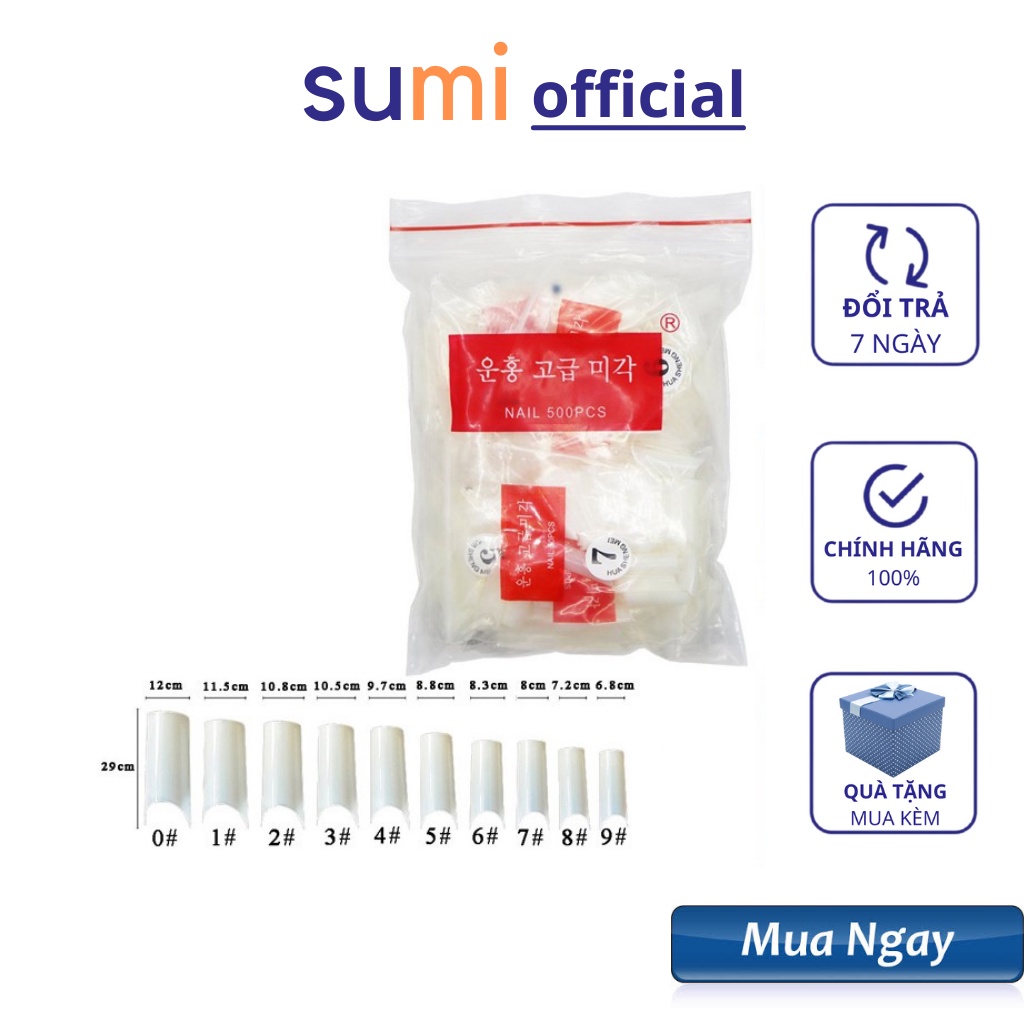 Móng tip tre , móng tip ống tre