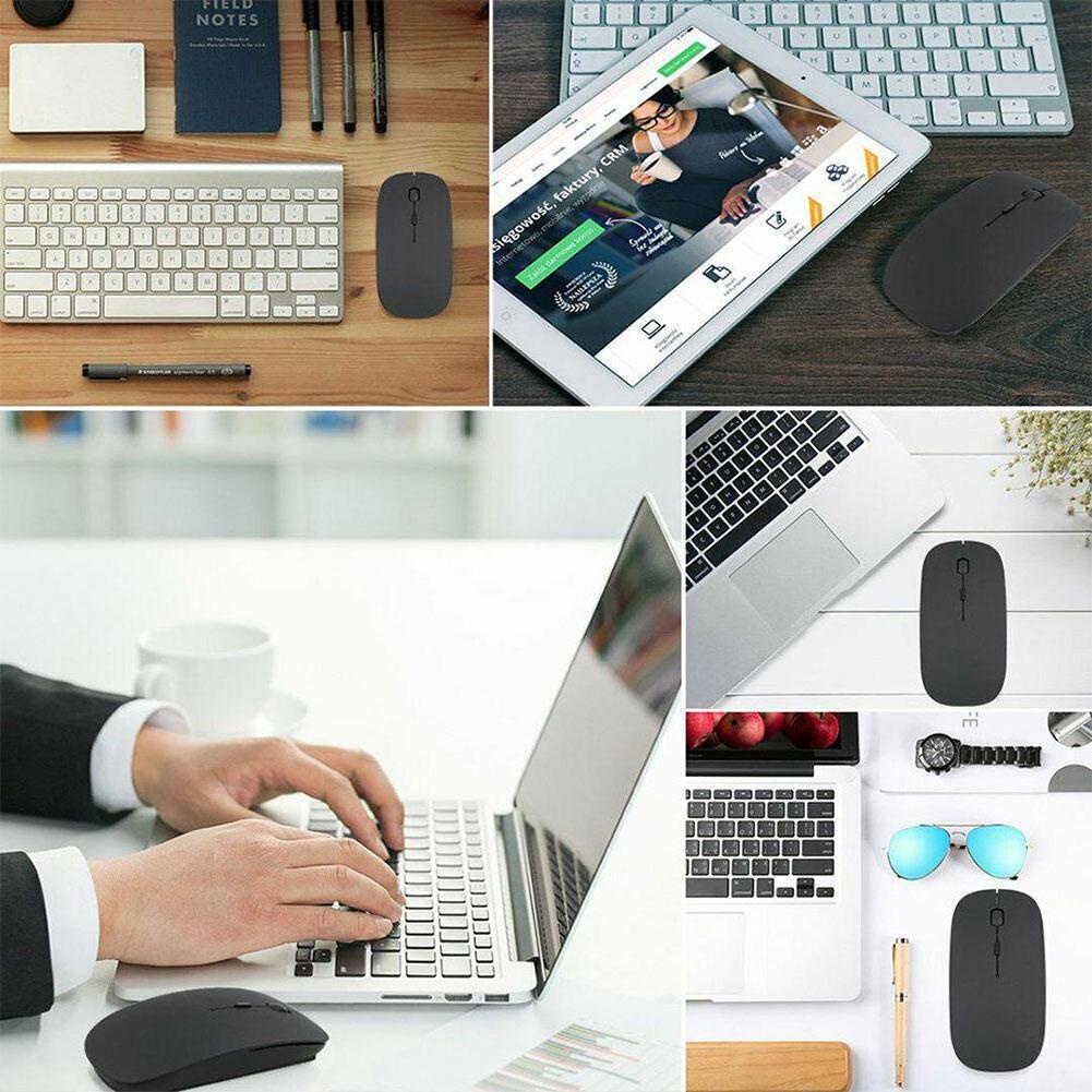 Chuột quang Bluetooth không dây 2.4G E6N6 thời trang
