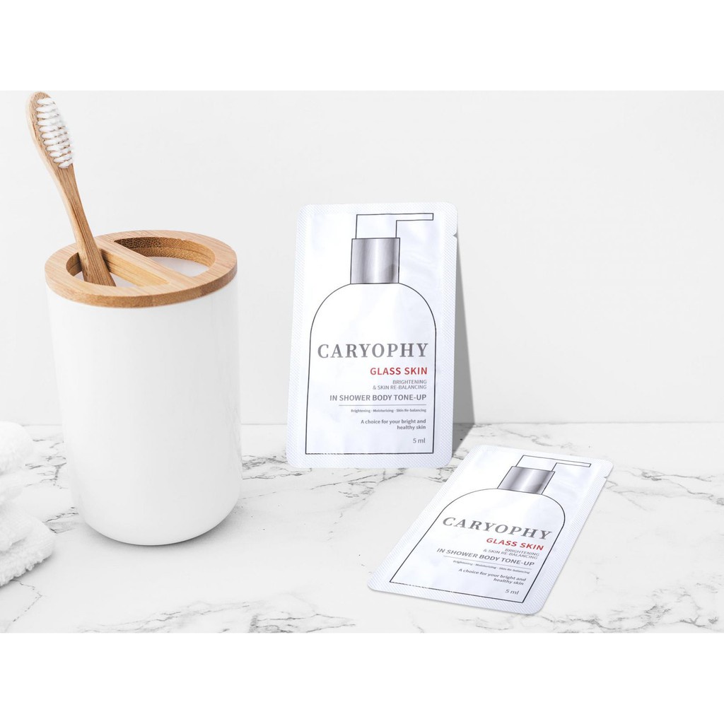 Kem Dưỡng CARYOPHY GLASS SKIN IN SHOWER BODY TONE-UP