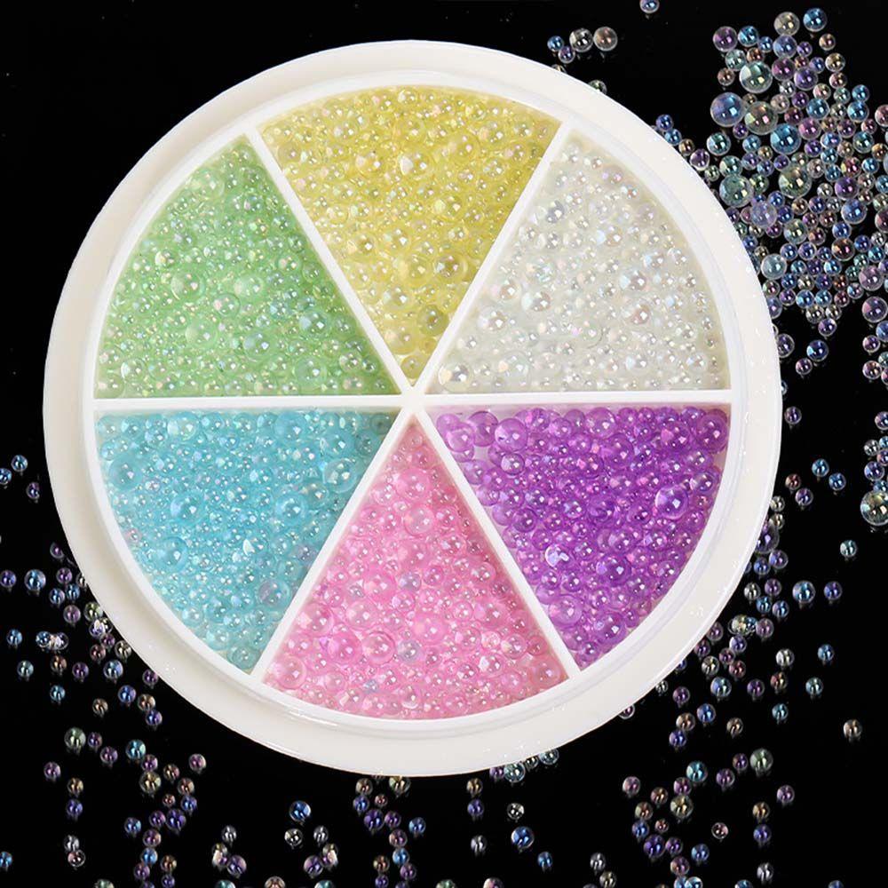 Hạt Nhựa Nhỏ Nhiều Màu Không Xốp Trang Trí Móng Tay DIY|Phụ Kiện Trang Sức Trang Trí Móng Tay Xinh Xắn