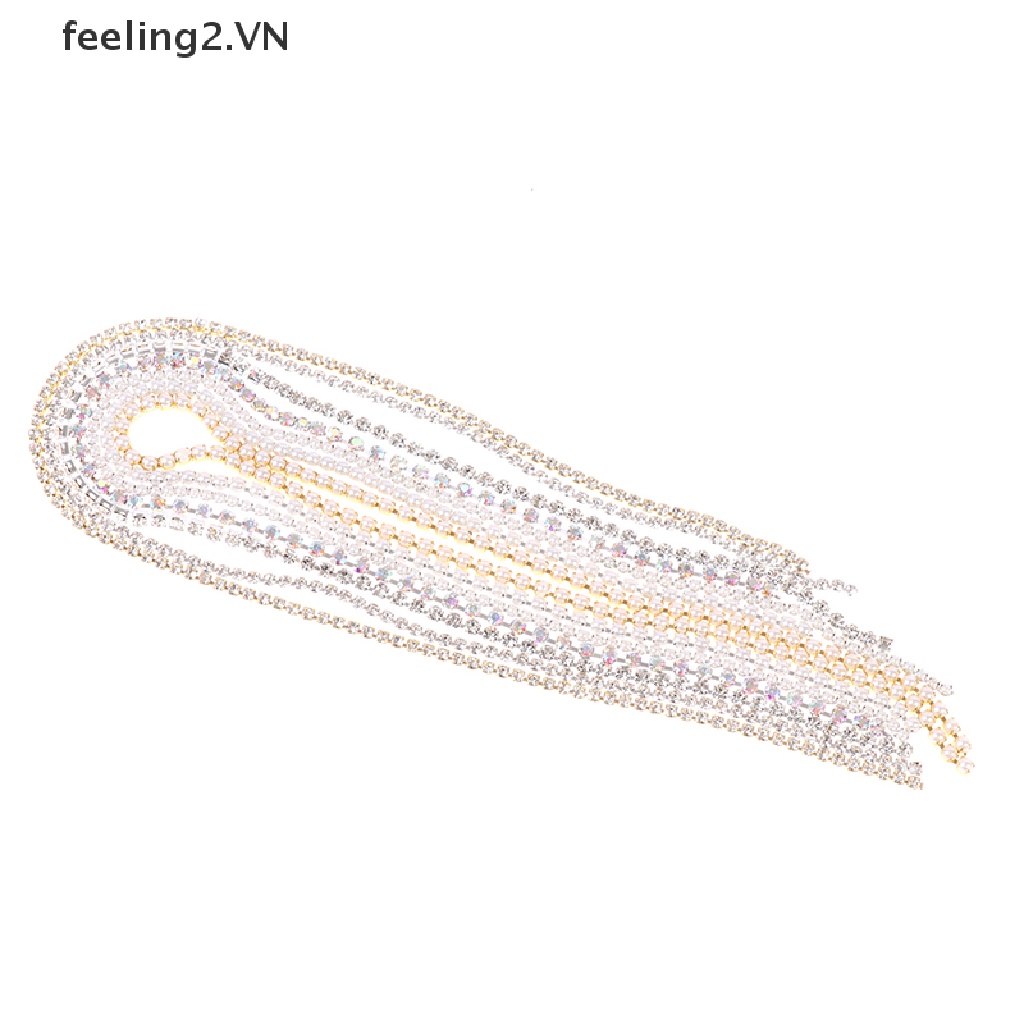 Dây Xích Vàng / Bạc 23cm Đính Móng Tay Thời Trang