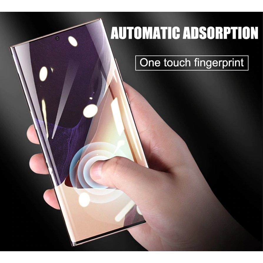 Dán cường lực dẻo Samsung Note 20, Note 20 Ultra dùng vân tay siêu nhạy