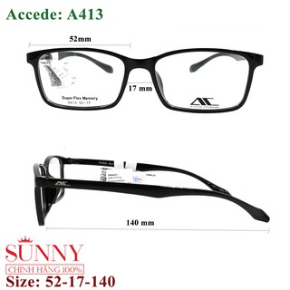 Gọng Kính Unisex Accede A413