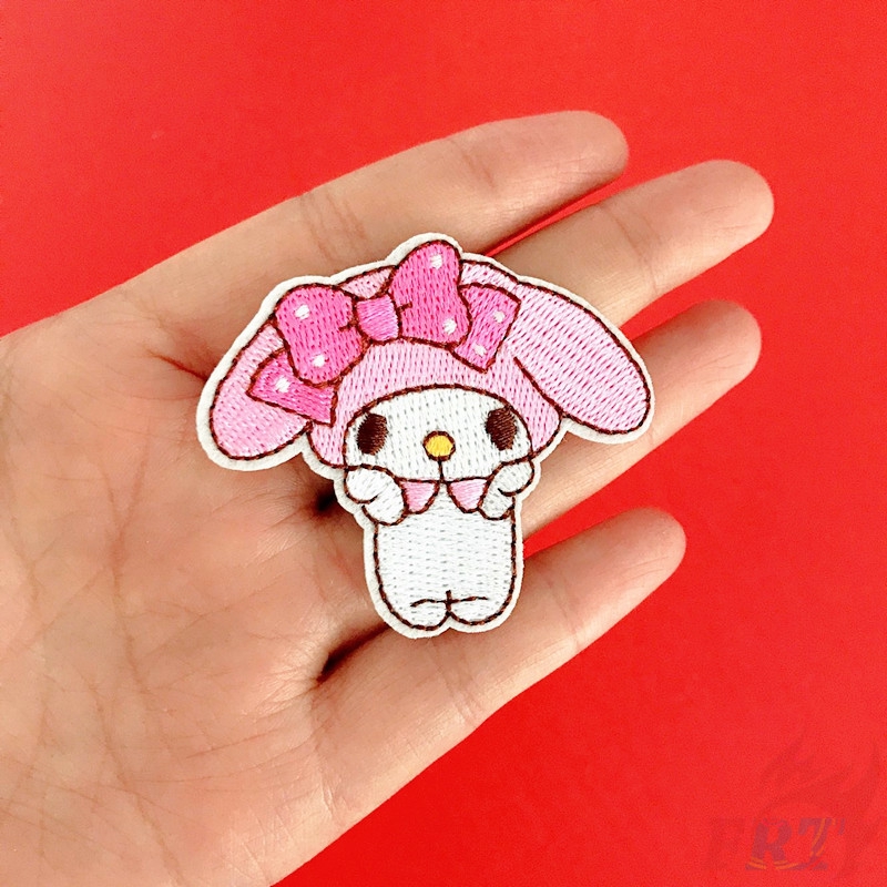 Miếng dán quần áo hình trái tim xinh xắn（☸ Sanrio - My Melody Patch ☸）