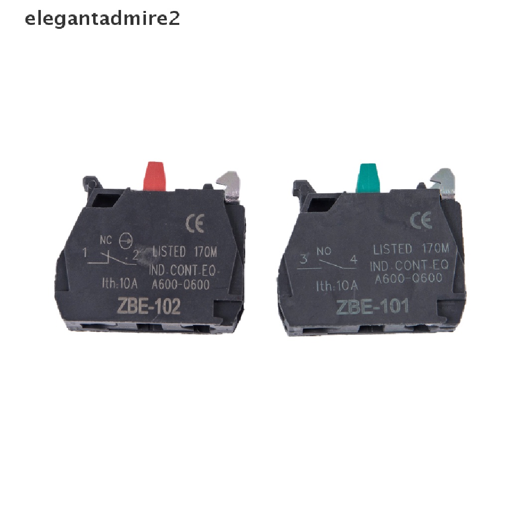 Nút bấm điều khiển ZBE-101 NO / ZBE-102 NC chuyên dụng cho Xb4 / XB5 chất lượng cao