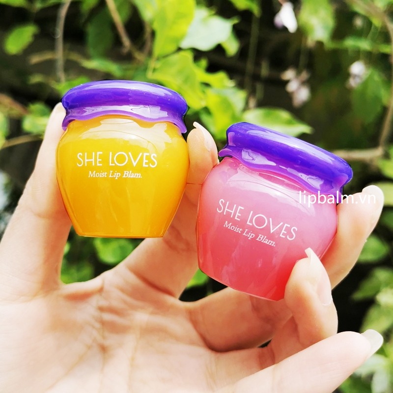 [Hàng mới về] SHE LOVES Sakura Honey Moisturizing Lip Mask Dưỡng ẩm lâu dài