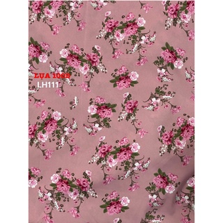 VẢI LỤA 100D HOA NHÍ - DÒNG VẢI THÔNG DỤNG - 1 MÉT X 1M5