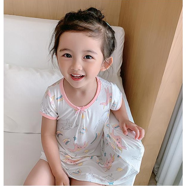 Đồ Ngủ Pajamas Dễ Thương Cho Bé Gái 2021