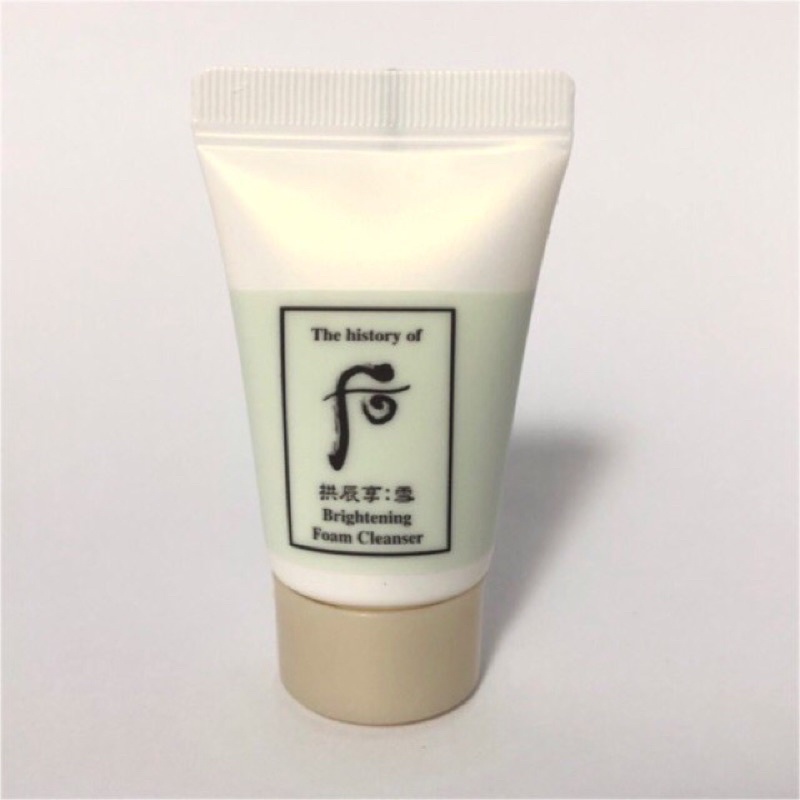 Sữa rửa mặt dưỡng trắng whoo mini 13 ml