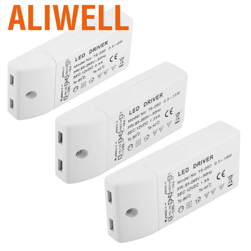 POWER Thiết Bị Điều Khiển Đèn Led 6w / 15w / 18w Ip65 Ac85-265V