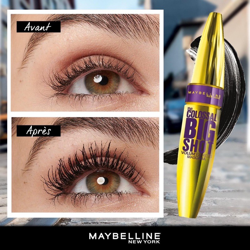 Mascara Maybelline Volum' Express The Colossal Big Shot Waterproof | BigBuy360 - bigbuy360.vn