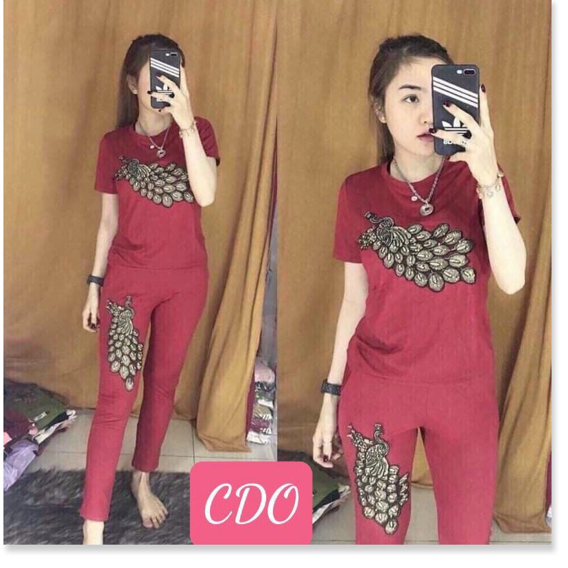 SET ĐỒ BỘ NỮ THUN,CHẤT LIỆU VÃI THOÁNG MÁT VÀ CO GIẢN 4C  THỜI TRANG KME.STORE