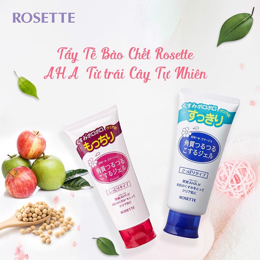 Gel Tẩy Tế Bào Chết Rosette Peeling Gel 25g xếp hạng 1 bảng xếp hạng Cosme Ranking về tẩy tế bào chết ở Nhật Bản