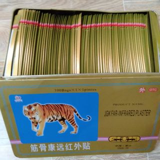 Combo 10 gói Cao dán con cọp 7 chữ