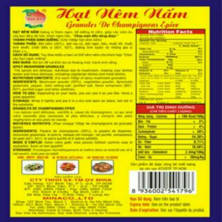 Hạt nêm nấm