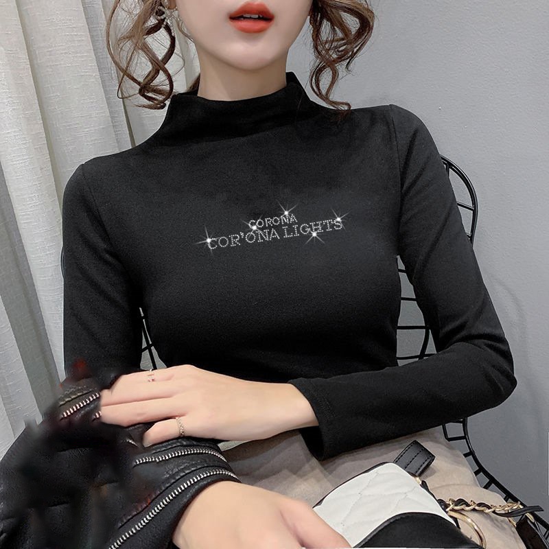 Áo thun dài tay nữ MIA 1992 - áo thun nữ tay dài cố 3p chứ thêu hàng VNXK dày dặn ấm xinh