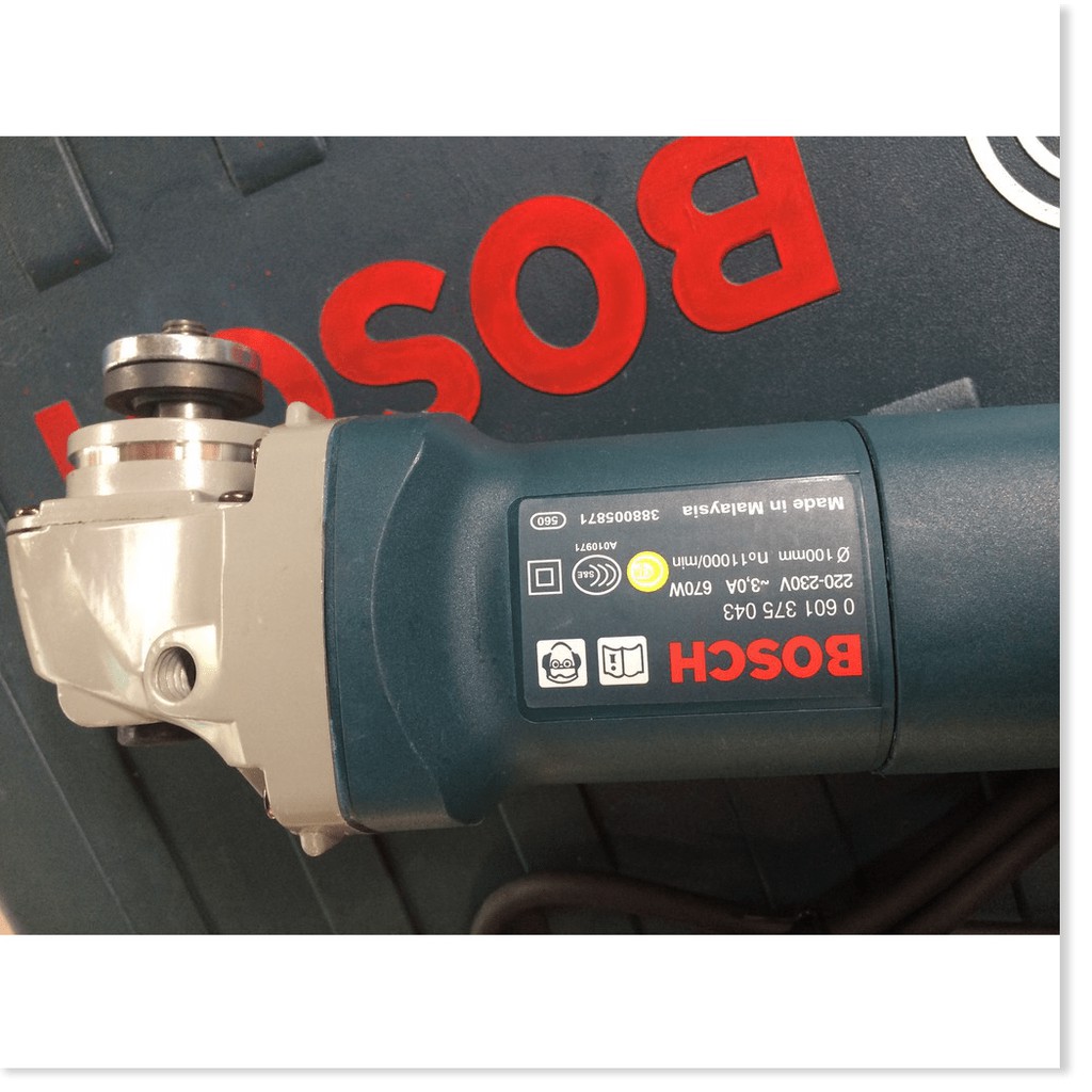 Máy mài, máy cắt cầm tay BOSCH GWS lõi đồng 670W, Máy cắt sắt bosch
