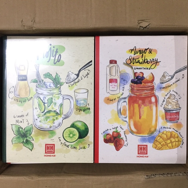 Vở kẻ ngang 80 trang Hồng Hà Cocktail (1427)