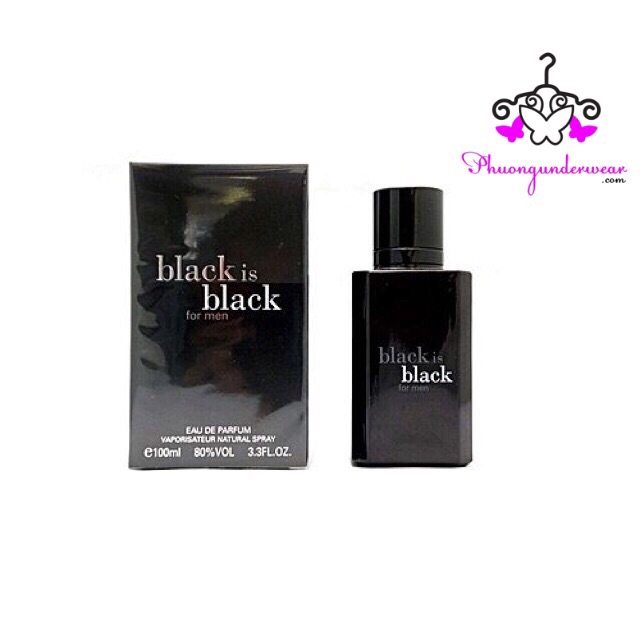 Nước hoa nam sellion black is black | BigBuy360 - bigbuy360.vn