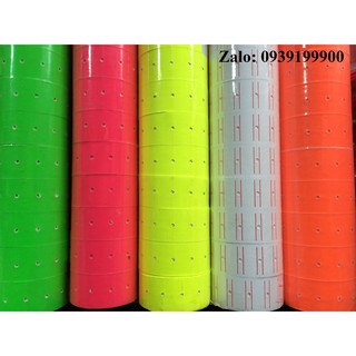 Giấy dán giá tiền, giấy dính giá tiền- 10 cuộn