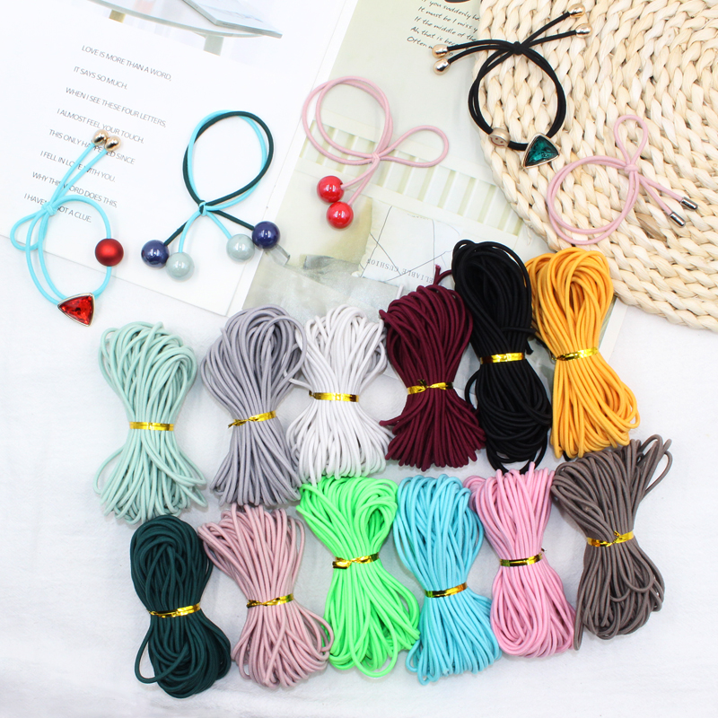 Dây buộc tóc DIY 10m đơn giản xinh xắn tiện dụng