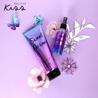 Combo 2 Tuýp Lotion Nước Hoa Malissa Kiss - Sweet Poison, Adore You