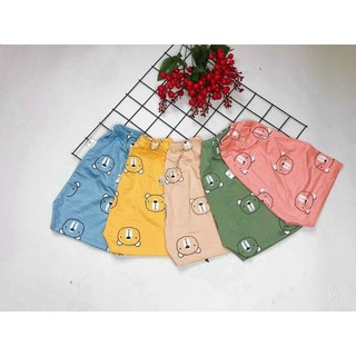 Quần đùi chục peptit thun lạnh siêu mềm mát cho bé trai/bé gái