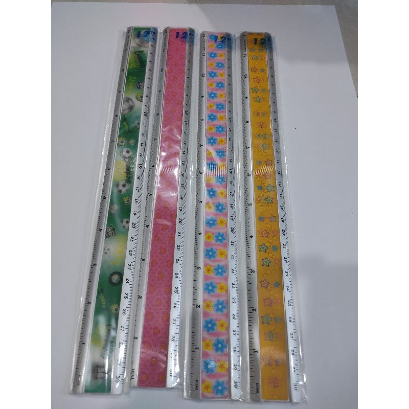 Thước nhôm hoạt hình 30 cm