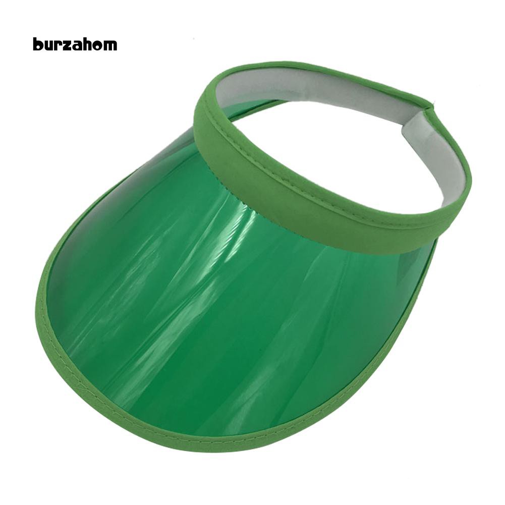 Mũ lưỡi trai hở chóp bằng nhựa PVC chống tia UV thoáng khí