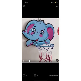 💥Đồ chơi vận động- Bộ ném bóng rổ cho bé