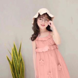 Đầm voan lưới hai dây mềm,mịn,đẹp