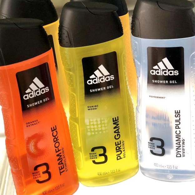 Sữa tắm gội toàn thân cho nam 3 in1 Adidas TEAM FORCE 250ml