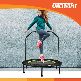 Trampoline 40 Inch Small Folding Fitness Trampoline With Handles,Suitable For Indoor and Outdoor OT087 Thảm nhún thể dục