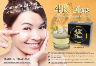 Kem 4k Plus (hàng Thái)