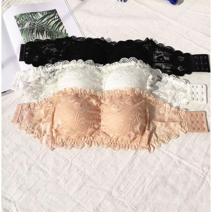 Áo Ngực Không Dây Bra Ren Hoa Đào Sang Chảnh BR33 | BigBuy360 - bigbuy360.vn