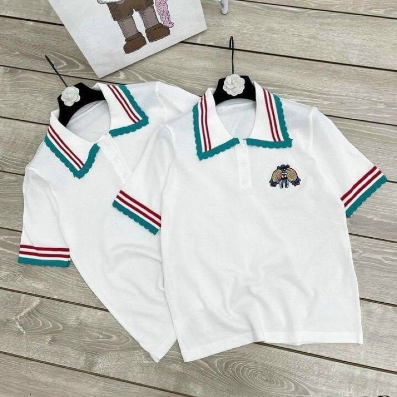 áo thun quảng châu thêu hình bao chất sịn sò