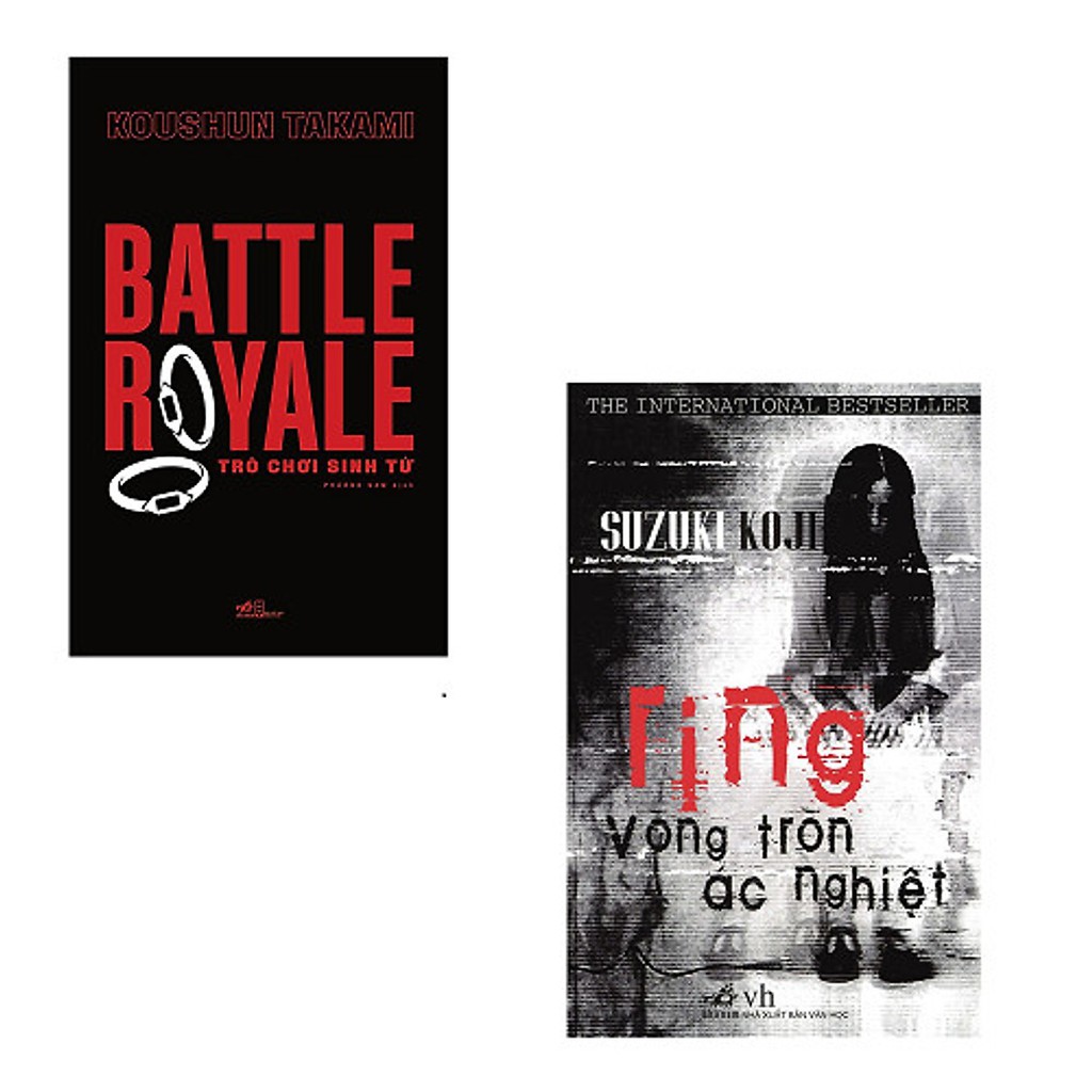 Sách - Combo Battle Royale - Trò Chơi Sinh Tử + Ring - Vòng Tròn Ác Nghiệt