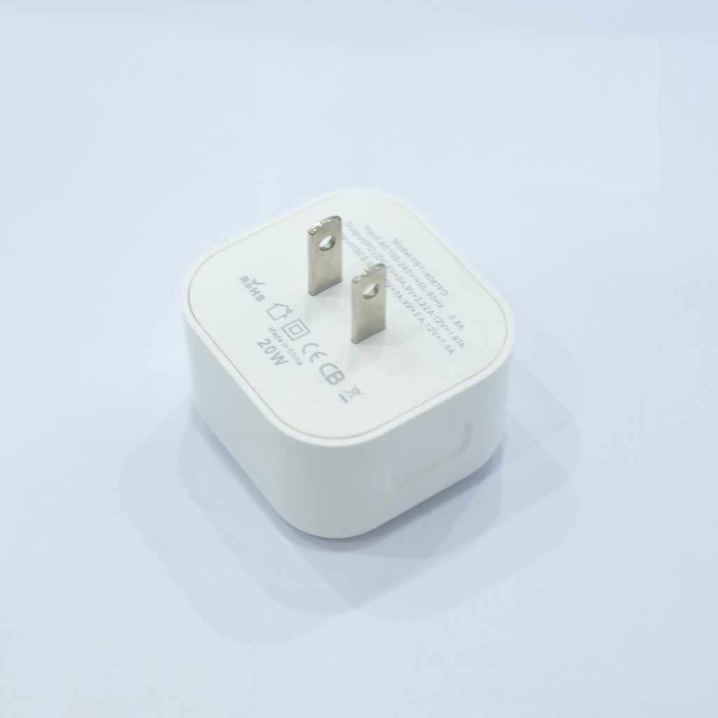 Củ Sạc Nhanh 2 Cổng PD + Quick Charge, kết nối USB & Type C Ổn Định, Dành Cho Nhiều Loại Máy- Bảo Hành 1 Năm