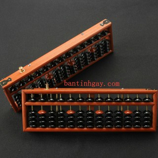 Bàn Tính Gẩy Soroban Gỗ Cây Cao Cấp
