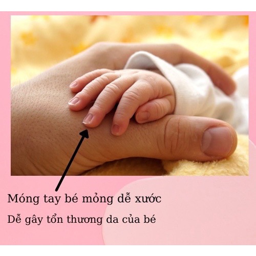 Bộ cắt móng tay cho bé